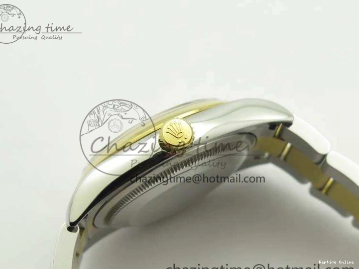 0404 Reliable Datejust 116234 36mm DJF 1:1 Best Edition Black Com Diam Dial On SS YG Oyster Bracelet SA3135 V 3487